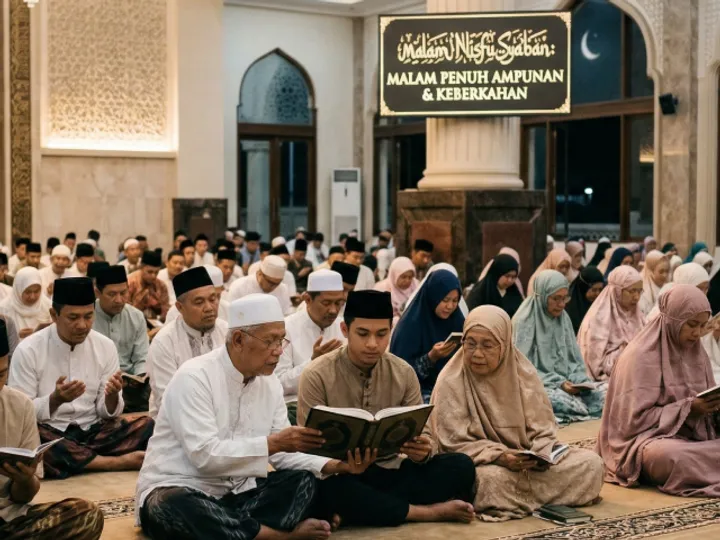 Keutamaan Malam Nisfu Syaban dan Amalan yang Dianjurkan untuk Dilakukan
